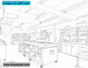 مرمت گاہوں کی سہولیات