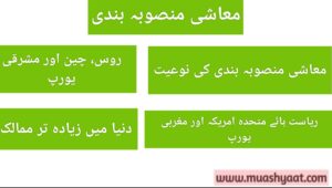 معاشی منصوبہ بندی