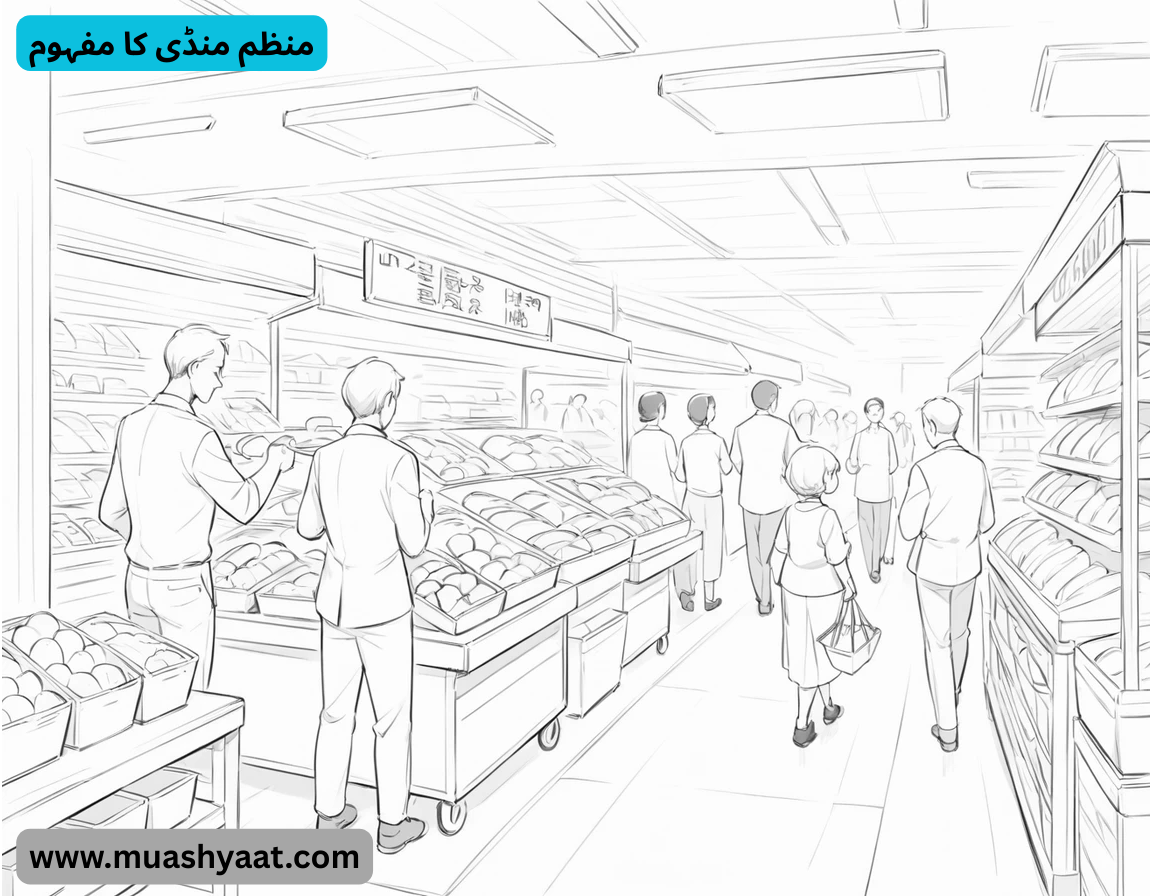 منظم منڈی کا مفہوم