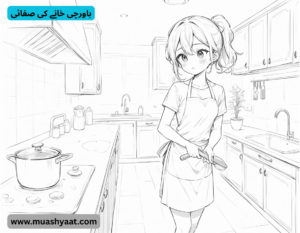 باورچی خانے کی صفائی