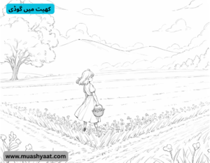کھیت میں گوڈی