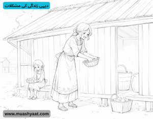 دیہی زندگی کی مشکلات