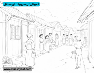 کمیونٹی کی ضروریات اور مسائل