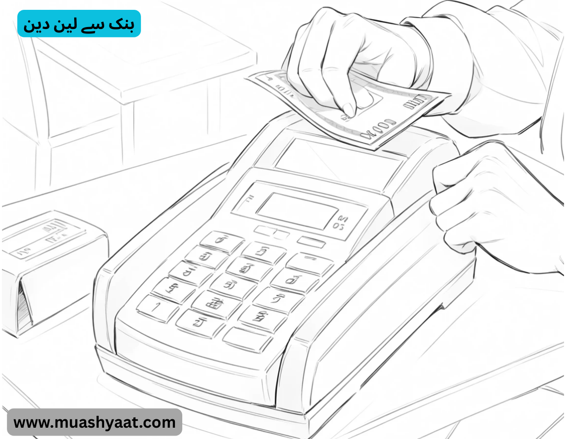 بنک سے لین دین