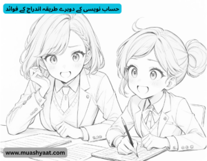 حساب نویسی کے دوہرے طریقہ اندراج کے فوائد