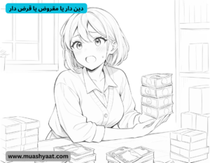  دین دار یا مقروض یا قرض دار 