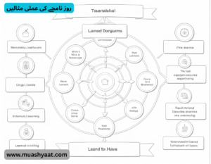 روز نامچے کی عملی مثالیں