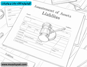 گوشواره اثاثہ جات و واجبات
