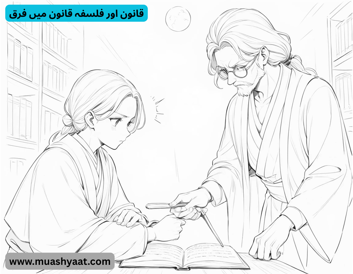 قانون اور فلسفہ قانون میں فرق