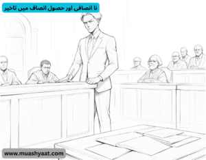 نا انصافی اور حصول انصاف میں تاخیر