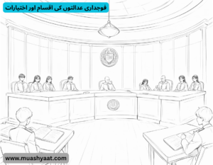 فوجداری عدالتوں کی اقسام اور اختیارات