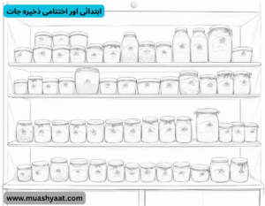 ابتدائی اور اختتامی ذخیرہ جات