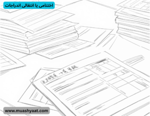 اختتامی یا انتقالی اندراجات
