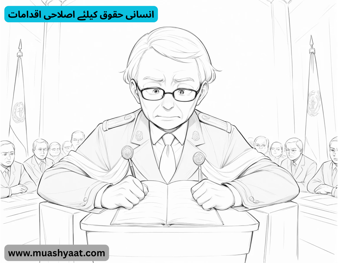 انسانی حقوق کیلئے اصلاحی اقدامات