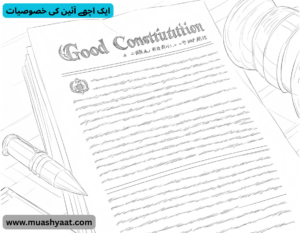 ایک اچھے آئین کی خصوصیات