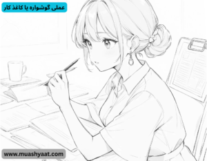 عملی گوشواره یا کاغذ کار