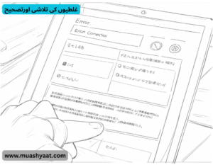 غلطیوں کی تلاشی اورتصحیح