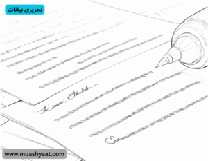 تحریری بیانات