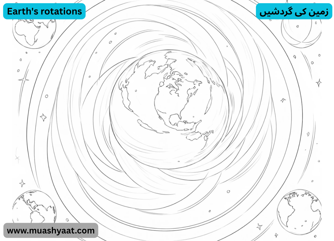 زمین کی گردشیں