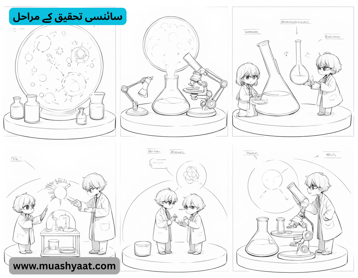 سائنسی تحقیق کے مراحل