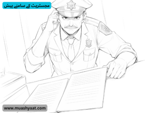 مجسٹریٹ کے سامنے پیش