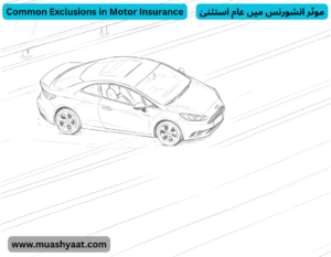 موٹر انشورنس میں عام استثنیٰ