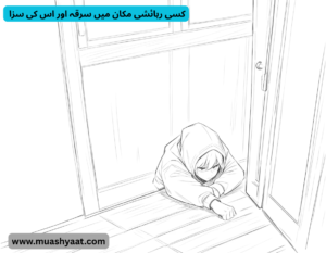  کسی رہائشی مکان میں سرقہ اور اس کی سزا