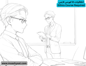 اخلاقیات کا کورس لازمی