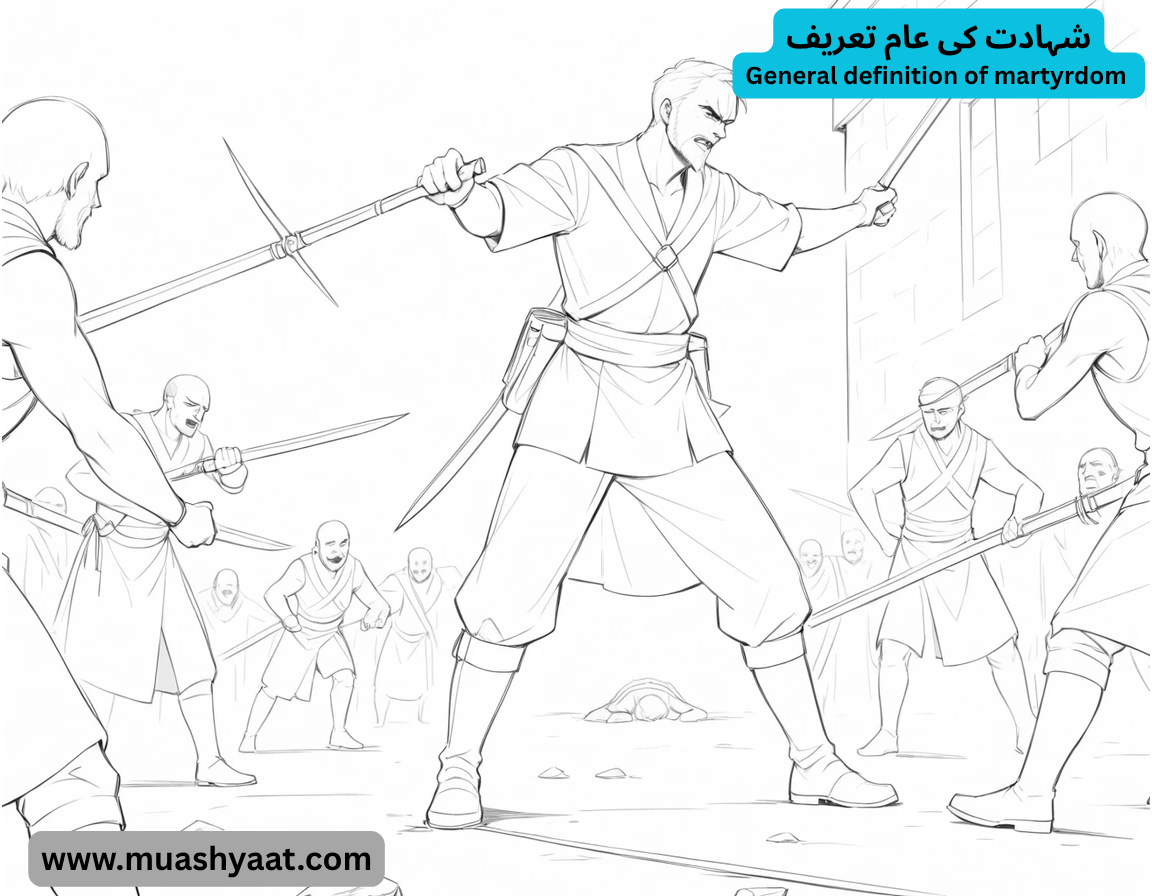 General definition of martyrdom شہادت کی عام تعریف