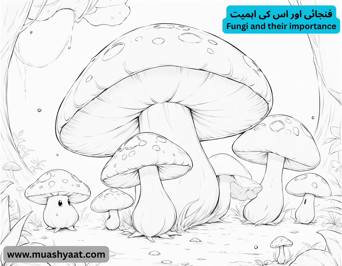 Fungi and its importance فنجائی اور اس کی اہمیت