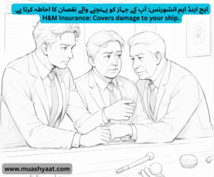 ایچ اینڈ ایم انشورنس: آپ کے جہاز کو پہنچنے والے نقصان کا احاطہ کرتا ہے۔