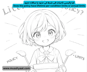 کیا پالیسی تاحیات فی شرط کی حدود یا سالانہ حدود