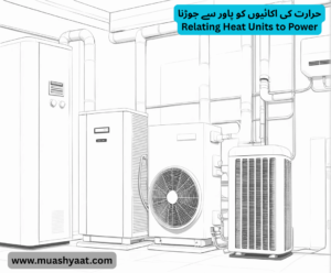 حرارت کی اکائیوں کو پاور سے جوڑنا