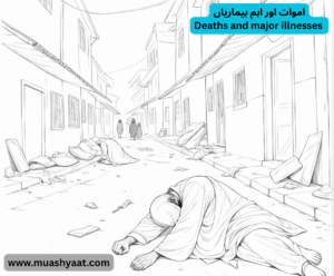 اموات اور اہم بیماریاں