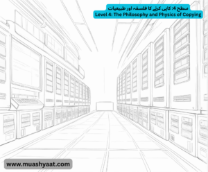 سطح 4: کاپی کرنے کا فلسفہ اور طبیعیات
