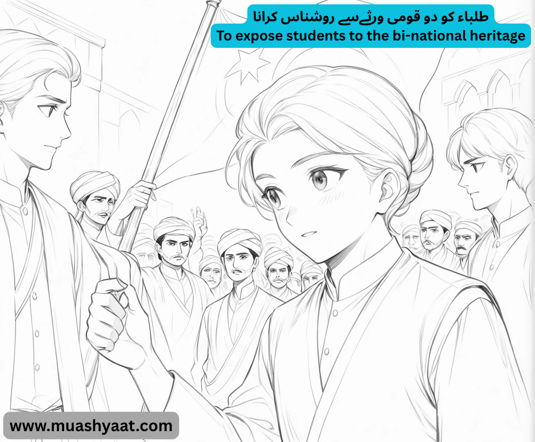 طلباء کو دو قومی ورثےسے روشناس کرانا