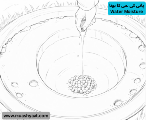 پانی کی نمی کا ہونا