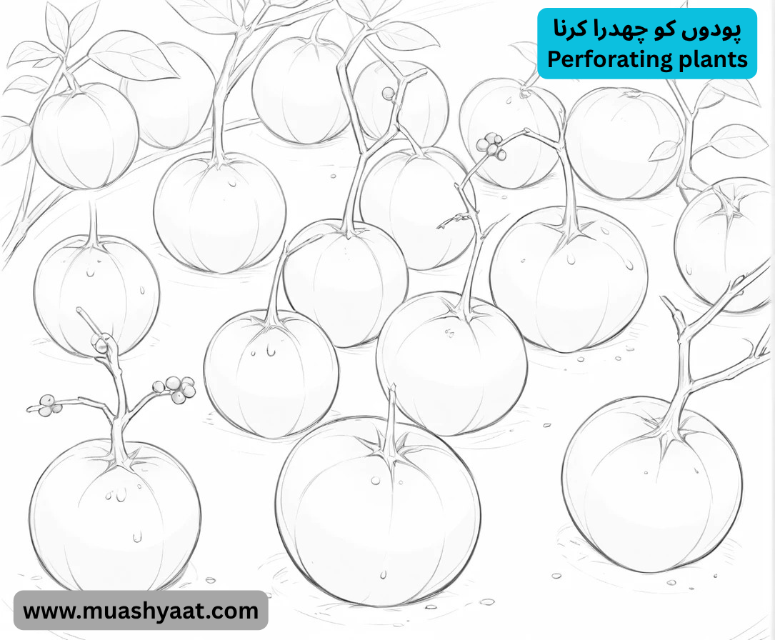پودوں کو چھدرا کرنا