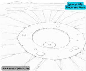 چاند اور مریخ