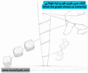 گراف ہمیں فوری طور پر کیا دکھاتا ہے۔