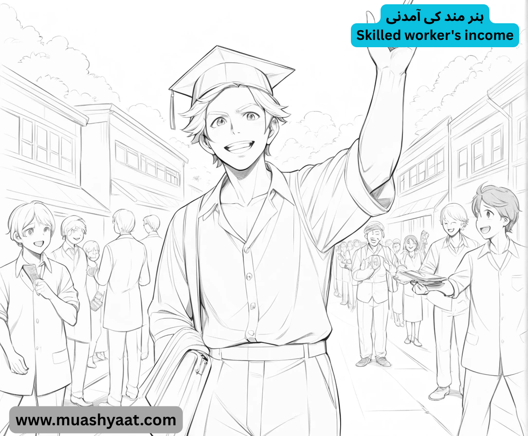 ہنر مند کی آمدنی