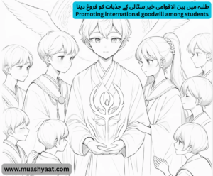 طلبہ میں بین الاقوامی خیر سگالی کے جذبات کو فروغ دینا