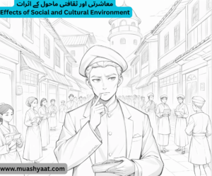معاشرتی اور ثقافتی ماحول کے اثرات